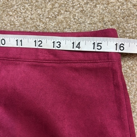 Bagatelle faux suede A line skirt - Picture 6 of 7